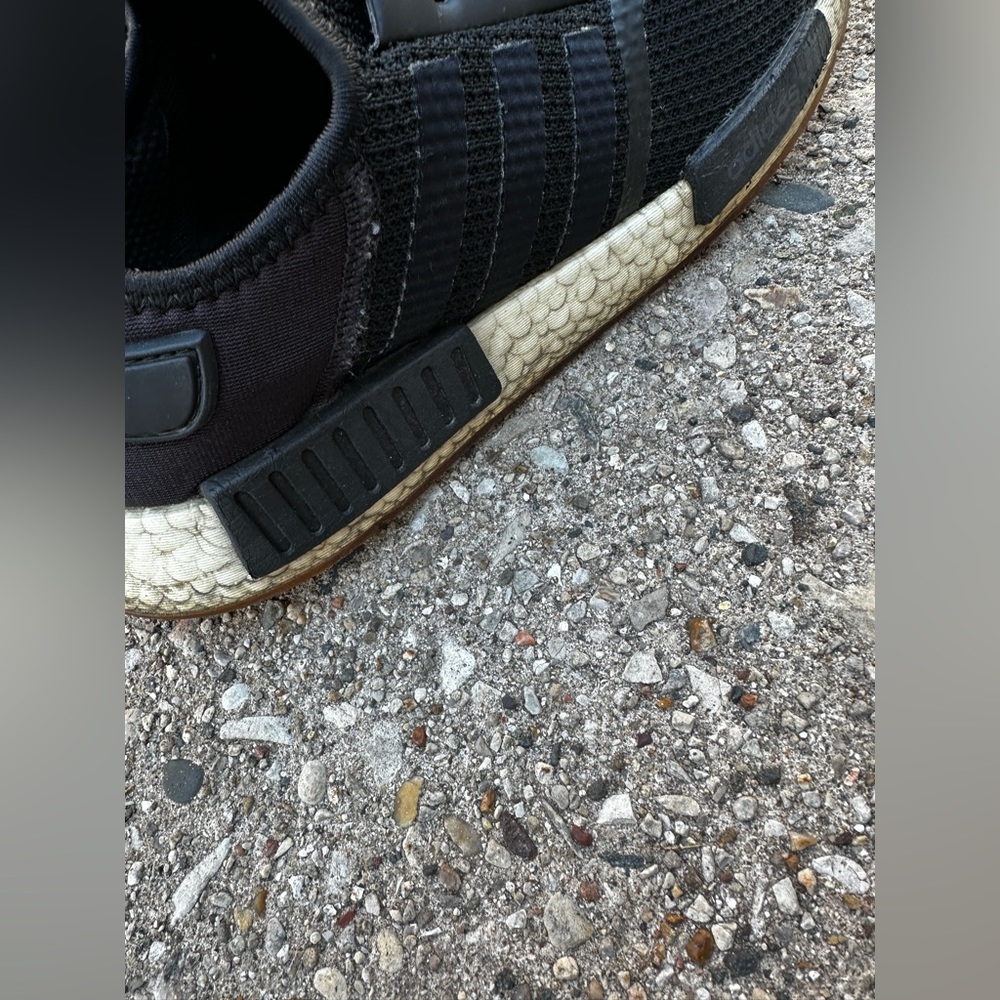 SOLD!!! ADIDAS NMD_R1 Primeknit Black 11 Men Running Athletic Sneakers - Picture 9 of 16